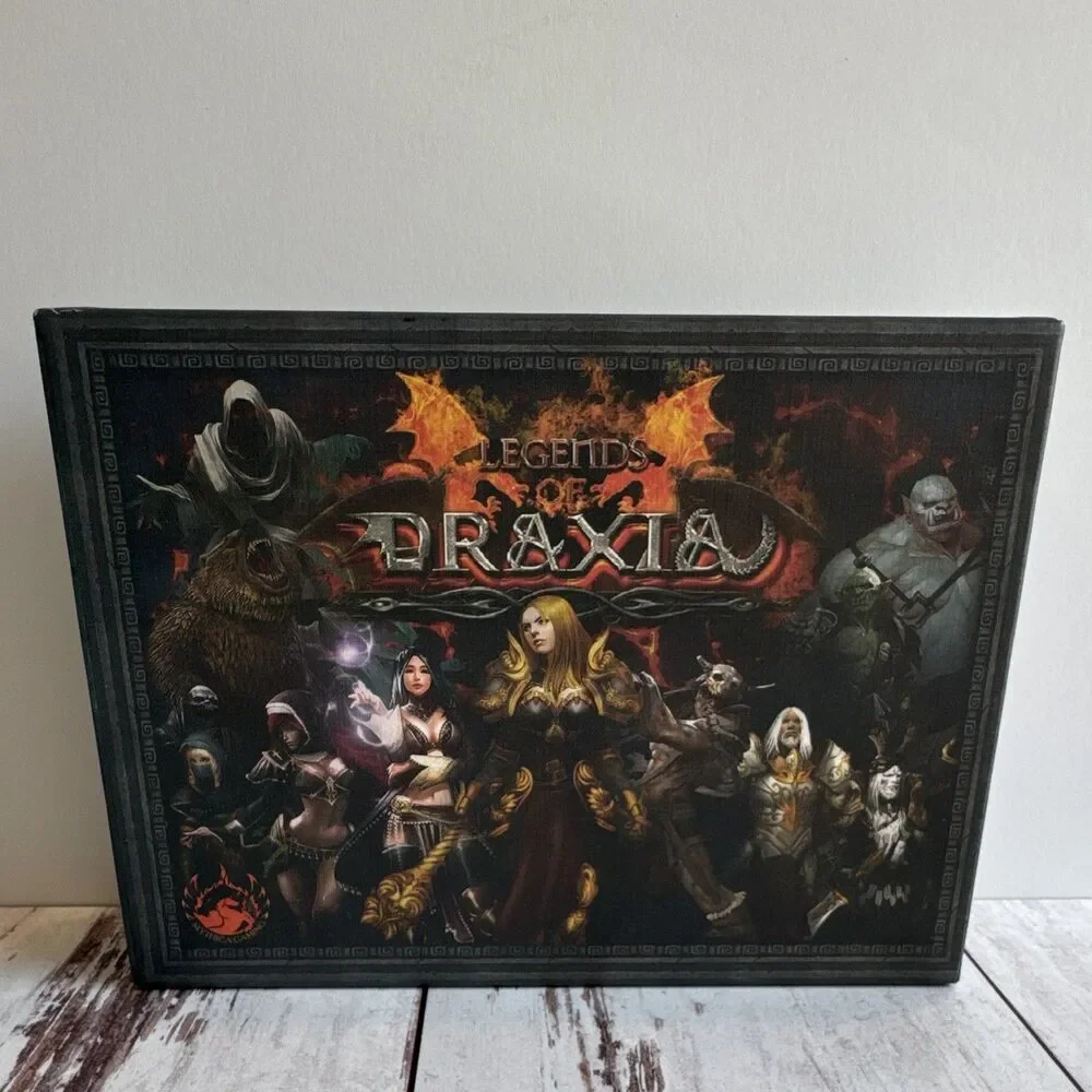 Mythica Gaming Legends of Draxia 2nd Ed + Corrupted Mana Expansion 1-6P 10+